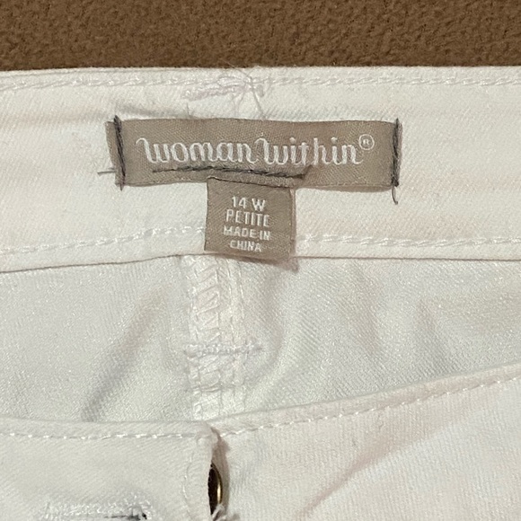 White petite pants 14w petite - Picture 2 of 3